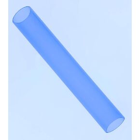 2 "OD x 1 3/4" ID x 12 "أنبوب شبكي طويل شفاف من الأكريليك الأزرق الشفاف - قطر 2 بوصة in Kuwait