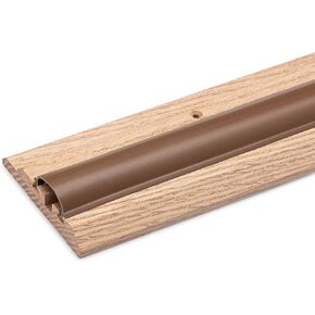 عتبة من خشب البلوط الأحمر قابلة للتعديل مع ختم من الفينيل بعرض 3 1/2 بوصة (طول 3 أقدام) in Kuwait