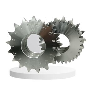 304 Stainless Steel Sprocket Gear conveying Equipment Industrial Machinery Transmission Wheel 3 Points 4 Points 5 Points Single Double Row Double Pitch in Saudi Arabia