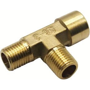 1 قطعة تركيبات الأنابيب النحاسية ذكر أنثى موضوع الكوع المستقيم 3 اتجاهات 4 اتجاهات التوصيل طوقا الجوز، موصل مقرنة محول النحاس (الحجم: Tee-FMM، اللون: 1/2") in Kuwait