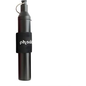 phaddy™ Keychain Pill Holder with Compression Band System – Modular EDC Aluminum Capsule | Lip Balm Holder, Airtight & Watertight Container for Cash & Small Essentials in Saudi Arabia