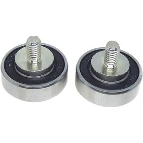 1 قطعة القطر الخارجي 35 مللي متر 6202RS تحمل الترباس الأسطوانة مع M8 موضوع JS620235-11C4L12M8 15x35x11 باب ونافذة دليل عجلة معدنية بكرة in Kuwait