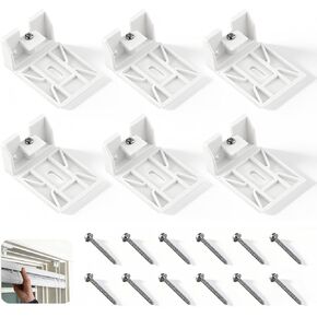 6 عبوات 3/4 بوصة من مشابك الظل للستائر لـ Hunter Douglas Duette، مشابك تثبيت الستائر مناسبة لقرص العسل والظلال الخلوية والتصفيق in Kuwait