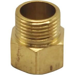 1 قطعة تجهيزات أنابيب النحاس ذكر أنثى الموضوع مستقيم الكوع 3-Way 4-Way المكونات الجوز طوقا ، موصل مقرنة محول النحاس (الحجم: مستقيم FM ، اللون: 1/8") in Kuwait