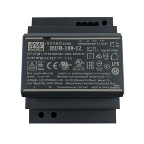 HDR-100-24 92W Ultra Slim Step Shape DIN Rail HDR-100 24V 3.83A in Kuwait