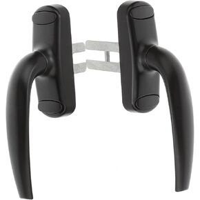 TEHAUX 2Pcs Zinc Alloy Window Pull Door Lock Handle Easy Install Modern Design Compatible with Interior Doors for Residential Commercial Use in Kuwait