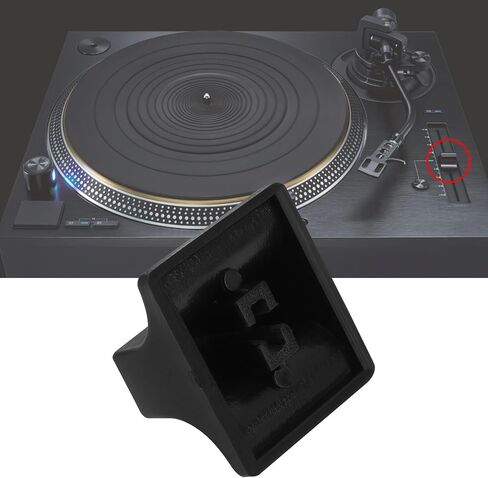 قطعة واحدة من قطع غيار مقبض منزلق بلاستيكي من The Lord of the Tools متوافقة مع Technics SL-1200 1210 MK2 MK3 MK5 الأقراص الدوارة باللون الأسود in Saudi Arabia