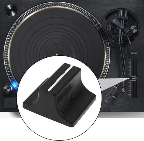 قطعة واحدة من قطع غيار مقبض منزلق بلاستيكي من The Lord of the Tools متوافقة مع Technics SL-1200 1210 MK2 MK3 MK5 الأقراص الدوارة باللون الأسود in Saudi Arabia
