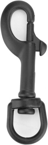 Tbest Xdeep Dive Clip,Double Snap Hook,Diving Bolt Snap,Diving Hook,Stainless Steel Double Ended Bolt Snap Hook Swivel Eye Snap Bolt Hook Kit Diving Accessory(75mm Black) in Saudi Arabia