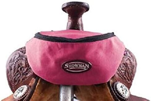 Showman Pink Insulated Nylon Saddle Phone Pouch in Saudi Arabia