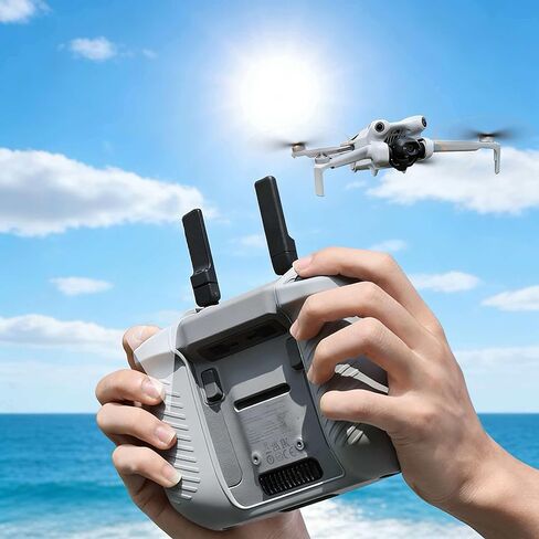 قطعة واحدة من غطاء السيليكون Air 3S لوحدة التحكم DJI RC 2، متوافقة مع DJI Mini 4 Pro/Air 3/Neo/Flip Fly المزيد من ملحقات وحدة التحكم كومبو، حافظة واقية مقاومة للانزلاق ومضادة للصدمات (رمادي) in Kuwait