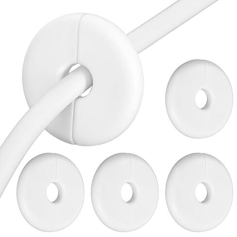 Molain 4Pcs Wall Grommets for Cables, Wall Cable Pass Through Accessories Cable Grommets Routing Kit for Ethernet Cables Organizing Protecting Cord in Kuwait