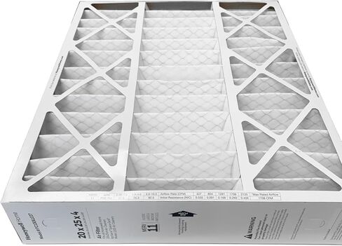 Honeywell FC100A1037-20" x 25" x 4" Pleated Air Filter, MERV 11 Bundle with Same Day Supply Filter Change Reminder (1-Pack) in Kuwait