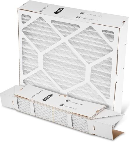 عبوتان من فلتر FLRQB5AH21M11 MERV 13 20.7 بوصة × 20 بوصة × 4.7 بوصة متوافق مع فلتر الهواء Trane FLRQB5AH21M11 FLRQB5AH21M13، بديل لفلتر وسائط QuikBox in Kuwait