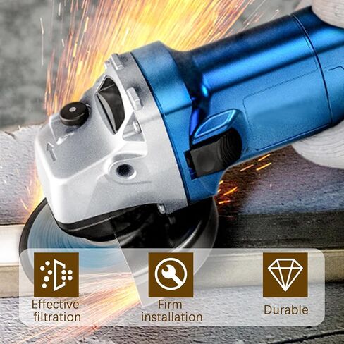 2 Pack-4.5 Inch Angle Grinder Sanding Attachment, Ribbed Turbo Backing Pad with 5/8"-11 Thread for Fiber Discs, Compatible with DeWalt, Bosch,BHA & More in Kuwait