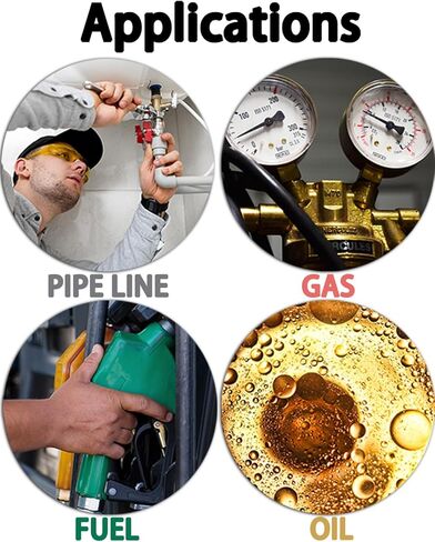 تركيبات خرطوم نحاسية، 1/8 أنثى NPT إلى 1/4 بوصة تركيب بارب، موصل محول معادن نحاسية مع مشبك خرطوم من الفولاذ المقاوم للصدأ، مثالي للهواء والوقود والغاز والزيت 11 in Kuwait