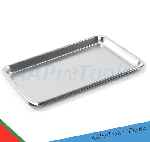 High Quality Body Piercing Instrument Tray Stainless Steel 15" X 10.5" Flat Tray in Saudi Arabia