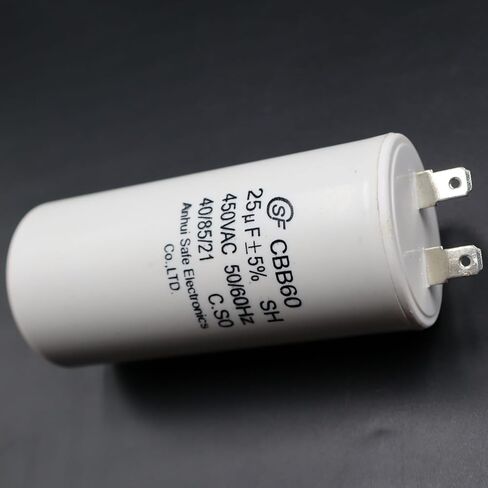 LIZAPUS 25uF Capacitor AVR Compatible with 425V 475V 500V 25/85/21 PO Replacement Generator in Saudi Arabia