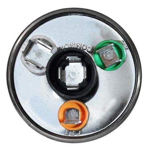 Goodman CAP050400440CT Replacement - 40 + 5 uf/Mfd 370/440 VAC AmRad Round Dual Universal Capacitor w/CPT Terminal in Saudi Arabia