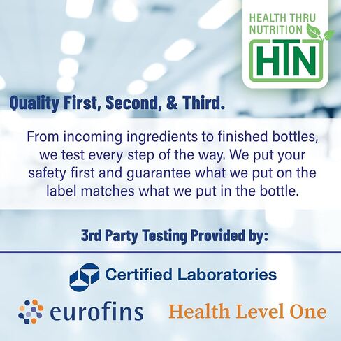 Health Thru Nutrition Ubiquinol 100mg 120 Mini Softgels as Kaneka QH Reduced CoQ-10 | 3rd Party Tested | Enhanced Bioavailability | Cardiovascular & Mitochondria Function Support | Non-GMO in Saudi Arabia