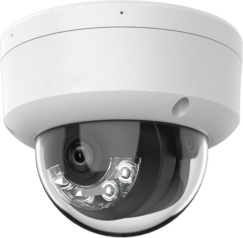كاميرا 4K 8MP بانورامية DS-2CD1383G2P-LIUF/SL 2 مم، كاميرا Hik IP مع عدسة مزدوجة زاوية واسعة 180 درجة، محادثة ثنائية الاتجاه، إنذار ستروب، اكتشاف الشخص/المركبة، ضوء هجين ذكي، H.265+، IP67، Hik-Connect/iVMS-4200 in Kuwait