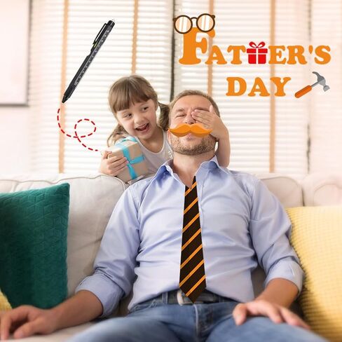 هدايا عيد الميلاد تخزين حشوات للرجال ، Multitool Pen 9 في 1 هدية مبتكرة للرجال ، مع ضوء LED ، الحاكم ، القلم ، مستوى الفقاعة ، مفكات ، أدوات هدايا فريدة من نوعها ، صديقها ، الزوج in Kuwait