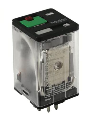 Plug In Relay, 8 Pins, Octal, 120Vac in Saudi Arabia