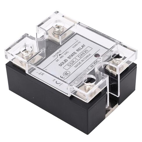 Solid State Relay, 25A 24?480VAC Quick Switch DC to AC SSR for Replacement in Saudi Arabia