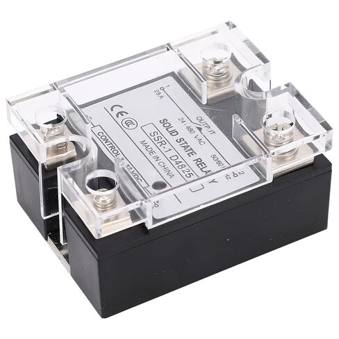 Solid State Relay, 25A 24?480VAC Quick Switch DC to AC SSR for Replacement in Saudi Arabia