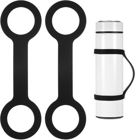 Water Bottle Handle Carrier Strap [2PCS] - Makes Any Cup Handheld Use for Running & Bike & Hiking & Gym in Saudi Arabia