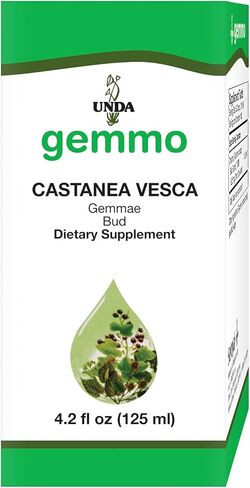 UNDA Gemmo Therapy Castanea Vesca | خلاصة برعم الكستناء | 4.2 فلوريدا. أوقية. in Saudi Arabia