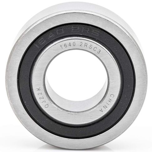 [2-Pack] 1640-2RS - Deep Groove Radial Ball Bearing 7/8 in x 2 in x 9/16 in (ID x OD x Width) | 22.2 mm x 50.8 mm x 14.3 mm (ID x OD x Width) with Double Rubber Seal in Saudi Arabia