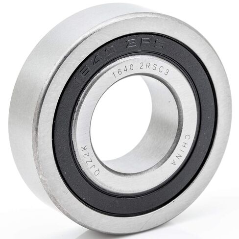 [2-Pack] 1640-2RS - Deep Groove Radial Ball Bearing 7/8 in x 2 in x 9/16 in (ID x OD x Width) | 22.2 mm x 50.8 mm x 14.3 mm (ID x OD x Width) with Double Rubber Seal in Saudi Arabia