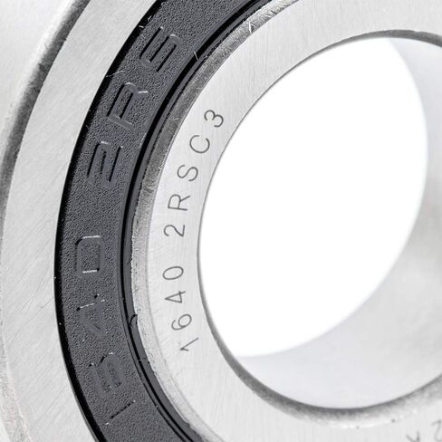 [2-Pack] 1640-2RS - Deep Groove Radial Ball Bearing 7/8 in x 2 in x 9/16 in (ID x OD x Width) | 22.2 mm x 50.8 mm x 14.3 mm (ID x OD x Width) with Double Rubber Seal in Saudi Arabia