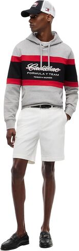 Tommy Hilfiger Formula 1 mens Tommy X Cadillac F1® Team Stripe Hoodie in Saudi Arabia
