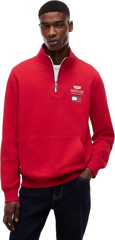 Tommy Hilfiger Formula 1 mens Tommy X Cadillac F1® Team Quarter-zip in Saudi Arabia