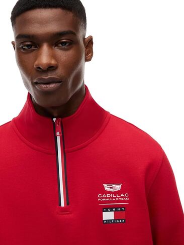 تومي هيلفيغر فورمولا 1 للرجال Tommy X Cadillac F1® Team ربع سحاب in Kuwait