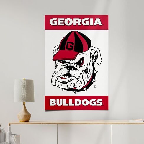 ملصق جامعة صبار الصحراء بجورجيا بلدغ UGA Dawgs غرفة الديكور (كلاسيكية، 11 بوصة × 17 بوصة، C) in Saudi Arabia