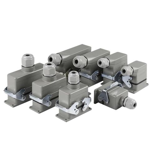 Heavy Duty Load Connectors 6pins 10pins 16Pins 24Pins 32Pins 48pins Industrial 1Pcs(16 core lateral line) in Saudi Arabia