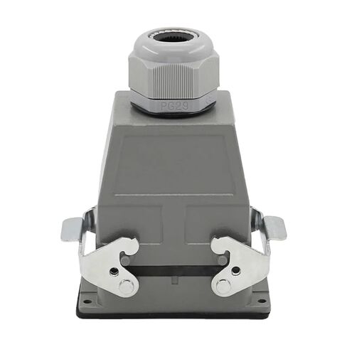 50 Core Rectangular Heavy Duty Connector HDC-HDD-050 Cold Industrial Socket 10A 1Pcs(50 pins Side line) in Saudi Arabia