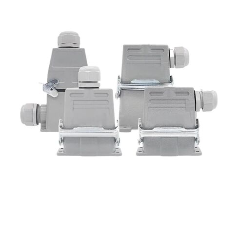 موصل مستطيل للخدمة الشاقة ذكر وأنثى HDC-HA-10 16 32 كور 1 قطعة (HA-32-HIGH) in Saudi Arabia