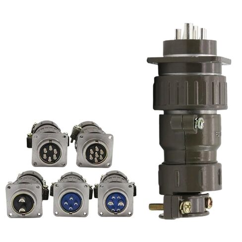 Aviation Socket Round Connector P28 2.4.6.7core Diameter 28MM 1Pcs(P28K9Q) in Saudi Arabia