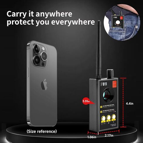 Hidden Camera Detectors, Bug Detector,Camera Detectors, Spy Camera Finder for for Travel(Lilac) in Saudi Arabia