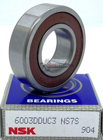 6003 DU NSK كروي 17x35x10 ملم محمل كروي ذو أخدود عميق 6003ddu 6003 2RS in Saudi Arabia