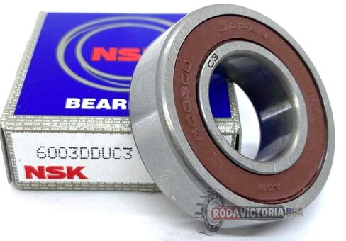 6003 DU NSK كروي 17x35x10 ملم محمل كروي ذو أخدود عميق 6003ddu 6003 2RS in Saudi Arabia