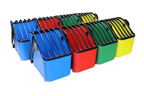 LocknCharge Large Plastic Device Basket - Single (Green) in Saudi Arabia