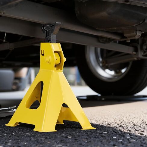 VEVOR Low Profile Floor Jack, 2 Ton (4400 lbs) Capacity, Steel Racing Floor Jack with Stands, Single Piston Quick Lift Pump, Hydraulic Trolley Car Lift for Compact SUVs, Lifting Range 5.1-12.2 Inches in Saudi Arabia