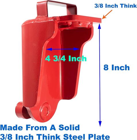 Shipping Container Jack Lug with U-Shaped Handle, Shipping Container Insulation Kit Made of Premium Heavy Duty Alloy Steel. Shipping Container Accessories, Container Jack & Beam Suppor. (1 Pack) in Kuwait