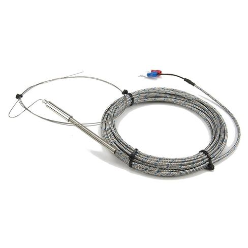 FTARP08 K Type 5m Metal Screening Cable 1000mm 1m Probe Thermocouple Temperature Sensor 1PPcs in Saudi Arabia