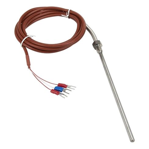 FTARP09 PT100 Type 2m Cable 150mm 316L Probe Head RTD Temperature Sensor M8 Thread 1Pcs in Saudi Arabia